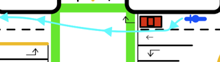 Illustration for article titled Commuting by Bike: Signaling, Common Intersections, and Traffic